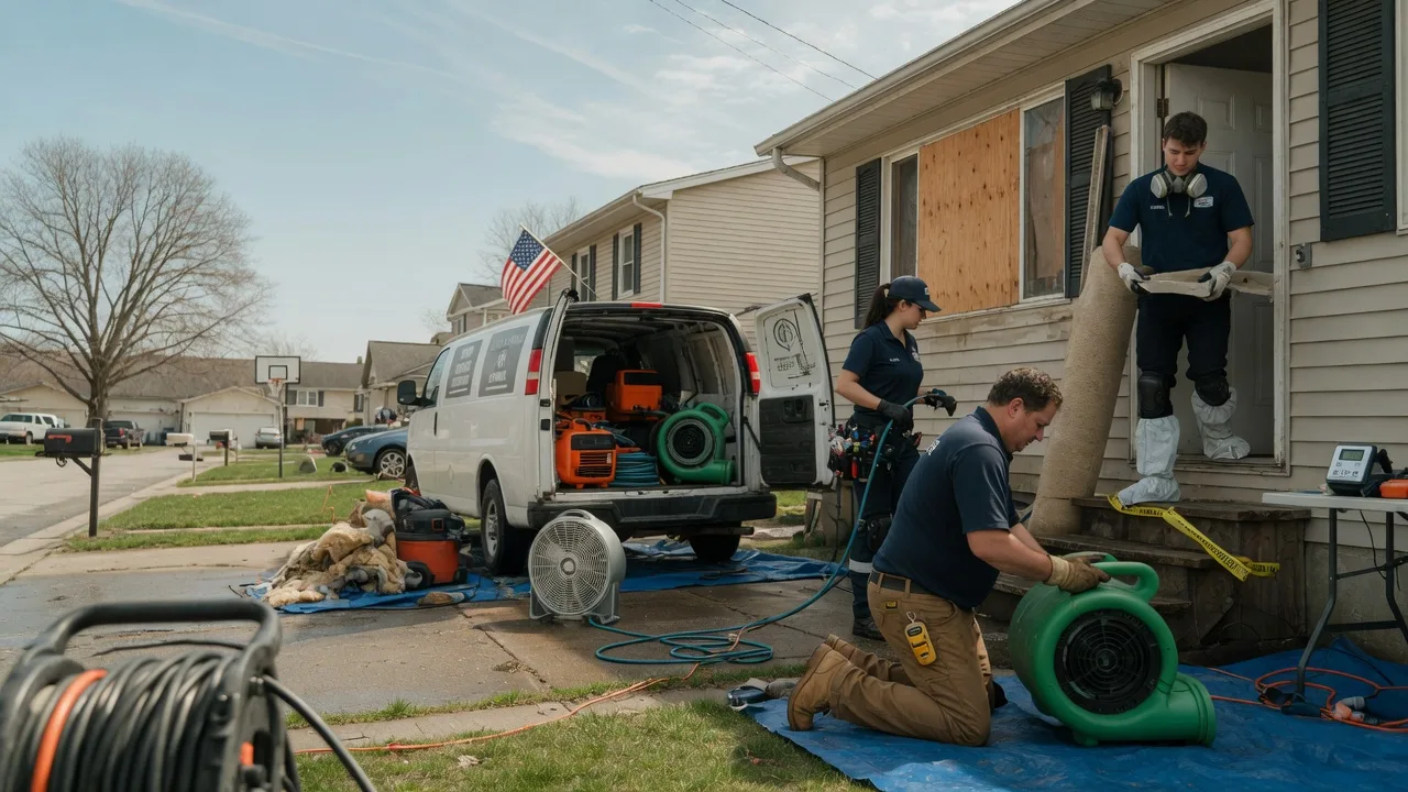 Water Damage Restoration in Ivor, VA near me